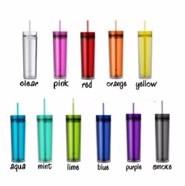 480ml acrylic juice cup 7colors insulated double tumbler pp plastic material cups two layer straw lids covers 16oz
480ml acrylic juice cup 7colors insulated double tumbler pp plastic material cups two layer straw lids covers 16oz