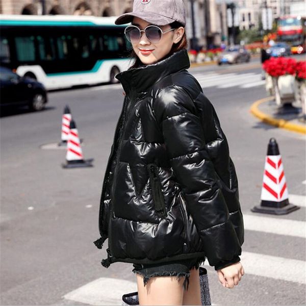 2020 winter white duck down jacket women stand collar solid female down coat loose womens short parka, Black
2020 winter white duck down jacket women stand collar solid female down coat loose womens short parka, Black