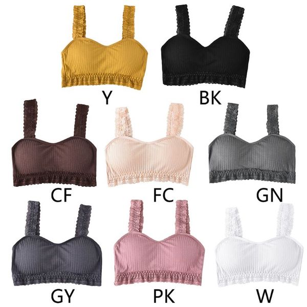 bras women ruffles lace ribbed sport bralette push up padded wire seamless bra underwear crisscross strappy backless lingerie, Red;black
bras women ruffles lace ribbed sport bralette push up padded wire seamless bra underwear crisscross strappy backless lingerie, Red;black