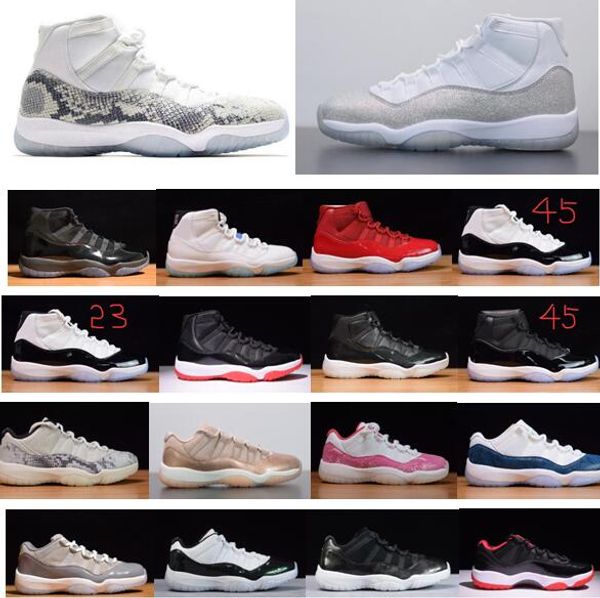 new 11s metallic silver cap and gown concord basketball shoes sneakers men women 11s midnight snakeskin tennis shoes with box
new 11s metallic silver cap and gown concord basketball shoes sneakers men women 11s midnight snakeskin tennis shoes with box