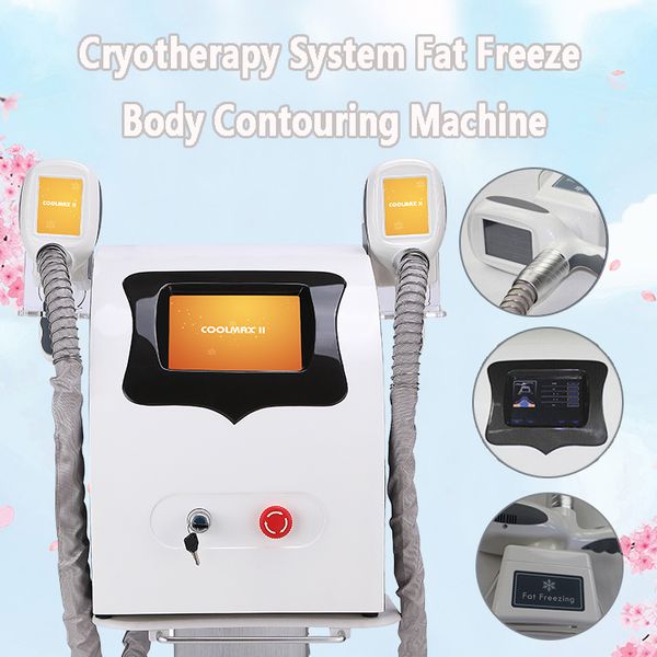 2019 новый профессиональный похудения cryolipolysie липосакция прохладный tech жира замораживания машина для салона использовать быстрая дос