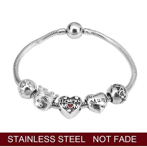 2020 new arrive pandoras love for mother silver color charm bracelet mother day jewelry never fade, Golden;silver
2020 new arrive pandoras love for mother silver color charm bracelet mother day jewelry never fade, Golden;silver