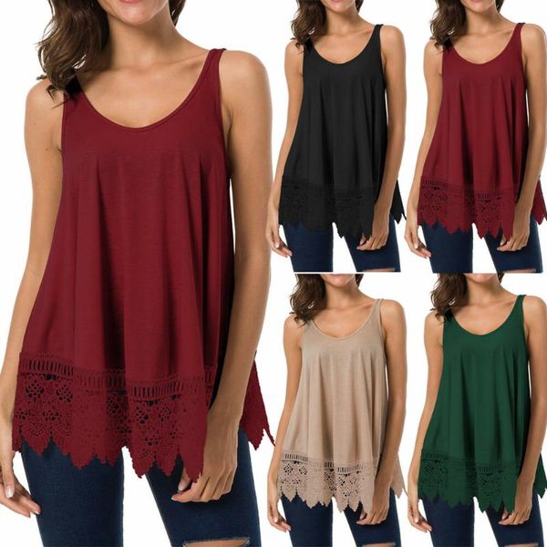 women's tanks & camis women lace patch camisole womens tee shirt slim tank tees sleeveless cotton vest, White
women's tanks & camis women lace patch camisole womens tee shirt slim tank tees sleeveless cotton vest, White