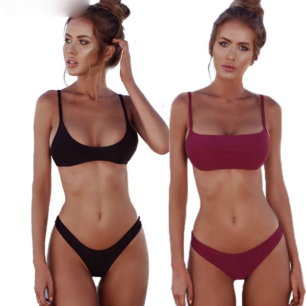 designer swimwear designer bikini le 2019 micro bikini set solid swimwear brazilian bikinis thong wear swimsuit bathing suit biquini, White;black
designer swimwear designer bikini le 2019 micro bikini set solid swimwear brazilian bikinis thong wear swimsuit bathing suit biquini, White;black