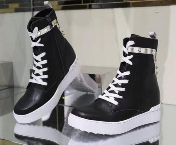 new arrival womens high leopard increase sports rivet lace up leisure walking genuine leather casual shoes size 35-40 l26, Black
new arrival womens high leopard increase sports rivet lace up leisure walking genuine leather casual shoes size 35-40 l26, Black