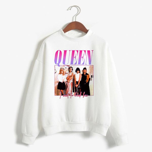 early autumn women's dress new style 2019 queen band queen super fire related products printed crew neck long-sleeved sweater, Black
early autumn women's dress new style 2019 queen band queen super fire related products printed crew neck long-sleeved sweater, Black