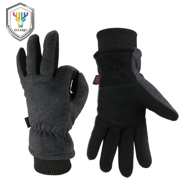 ozero winter gloves with windproof deerskin suede leather and insulated polar fleece riding ski warm for women and men 9019, Blue;gray
ozero winter gloves with windproof deerskin suede leather and insulated polar fleece riding ski warm for women and men 9019, Blue;gray