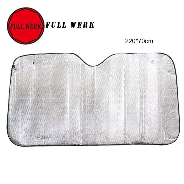 1pc silver car front window sun shade cover 220x70 cm car visor cover sun protector window sunshade protect film
1pc silver car front window sun shade cover 220x70 cm car visor cover sun protector window sunshade protect film
