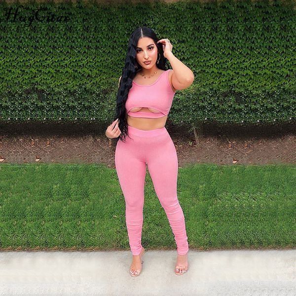 hugcitar 2020 рукавов выдалбливают sexy crop tops леггинсы 2 шт. комплект летняя женская мода уличная одежда мешковатые брюки спортивный кос, White
hugcitar 2020 рукавов выдалбливают sexy crop tops леггинсы 2 шт. комплект летняя женская мода уличная одежда мешковатые брюки спортивный кос, White