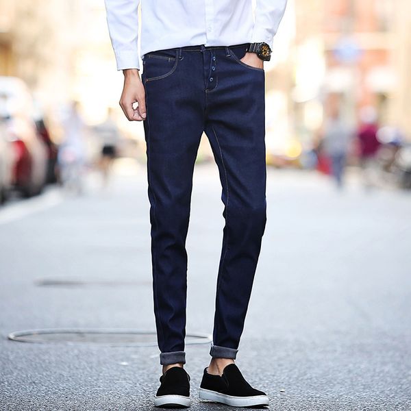 new winter style warm jeans men korean slim fit blue thick fleece denim pants boys fashion brand mens skinny jeans male trousers
new winter style warm jeans men korean slim fit blue thick fleece denim pants boys fashion brand mens skinny jeans male trousers