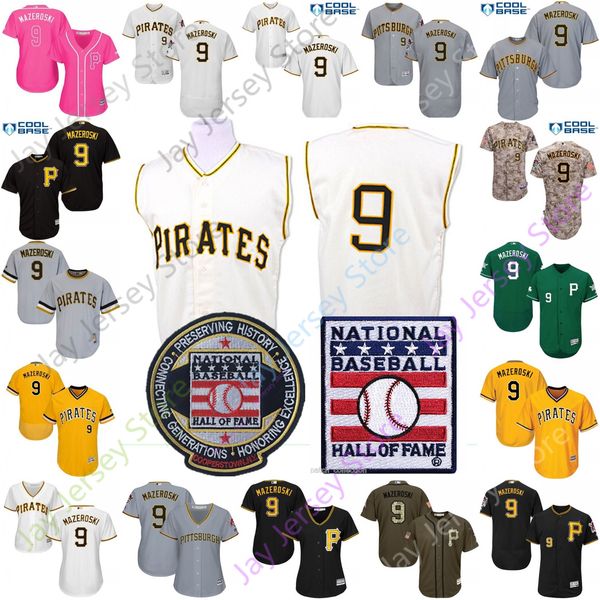Bill Mazeroski Jersey Pittsburgh Cooperstown Pirates MN Baseball Hall Of Fame HOF Patch Men Women Pullover Button Grey Pinstripe Black Yello 
Bill Mazeroski Jersey Pittsburgh Cooperstown Pirates MN Baseball Hall Of Fame HOF Patch Men Women Pullover Button Grey Pinstripe Black Yello