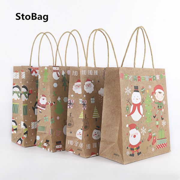 gift wrap stobag 12pcs kraft paper christmas handle bags party favor handmade cookie chocolate candy package bag cake decorating
gift wrap stobag 12pcs kraft paper christmas handle bags party favor handmade cookie chocolate candy package bag cake decorating