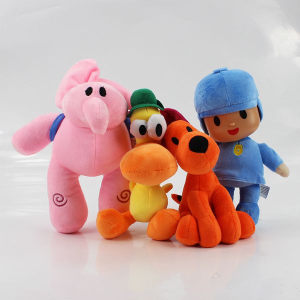 4шт / серия 20-26cm pocoyo плюшевые elly слоны плюшевых пато утка мягкие игрушки животные куклы игрушки для детей подарки y200703
4шт / серия 20-26cm pocoyo плюшевые elly слоны плюшевых пато утка мягкие игрушки животные куклы игрушки для детей подарки y200703