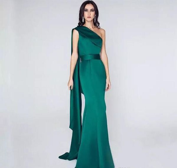 dark green one shoulder satin mermaid evening dresses gowns with panel 2019 celebrity long prom gown floor length party dresses elegant, Black;red
dark green one shoulder satin mermaid evening dresses gowns with panel 2019 celebrity long prom gown floor length party dresses elegant, Black;red