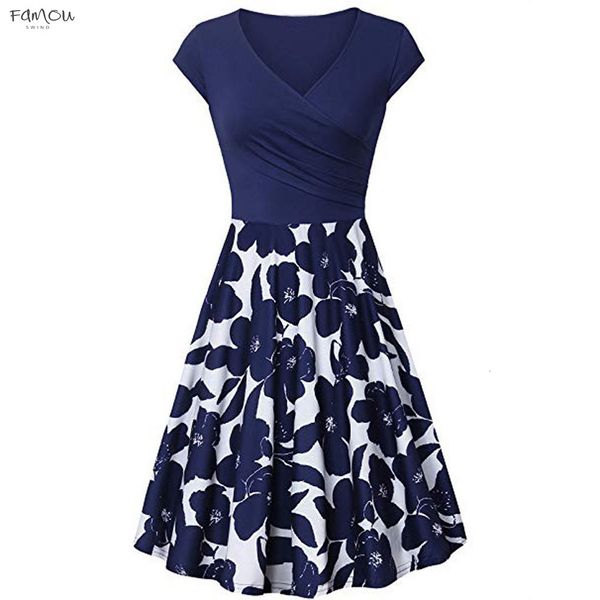 Dress Summer Flared Women Elegant Short Sleeve Cross Dresses V-Neck Vintage Elegant A-Line Blue Dresses Party Night Dress Designer Clothes
Dress Summer Flared Women Elegant Short Sleeve Cross Dresses V-Neck Vintage Elegant A-Line Blue Dresses Party Night Dress Designer Clothes