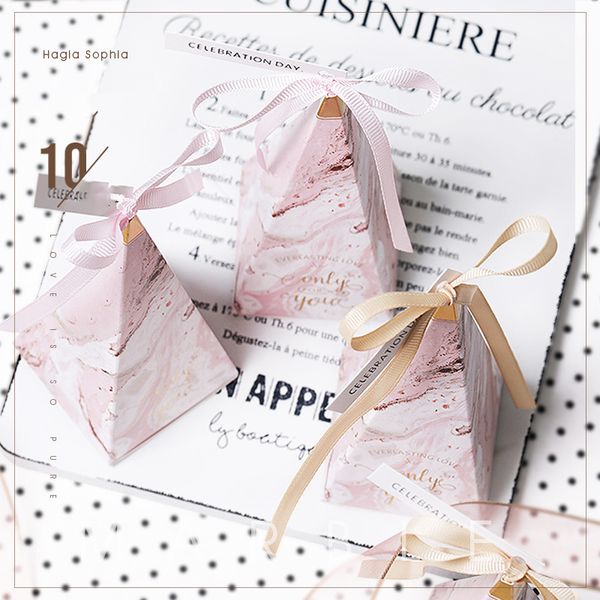 10pcs kawaii marble pattern wedding candy boxes 6*6*14cm creative triangular gift cases casamento decor event party favors gifts
10pcs kawaii marble pattern wedding candy boxes 6*6*14cm creative triangular gift cases casamento decor event party favors gifts