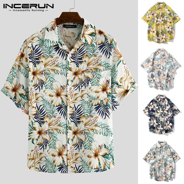 incerun мужская с коротким рукавом shirtman повседневный кнопка цветочные блуза летние каникулы beach vacation топы рубашки flower printed о, White;black
incerun мужская с коротким рукавом shirtman повседневный кнопка цветочные блуза летние каникулы beach vacation топы рубашки flower printed о, White;black