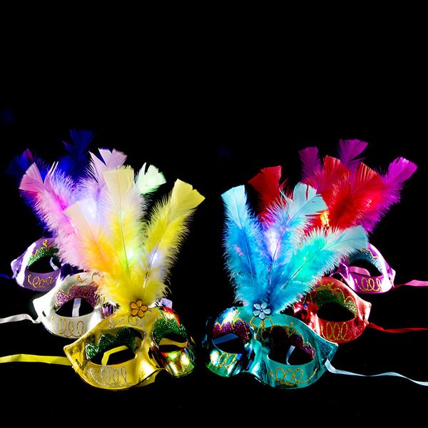halloween party led маска принцессы перо пвх маскарад новая венецианские маски xd22141
halloween party led маска принцессы перо пвх маскарад новая венецианские маски xd22141