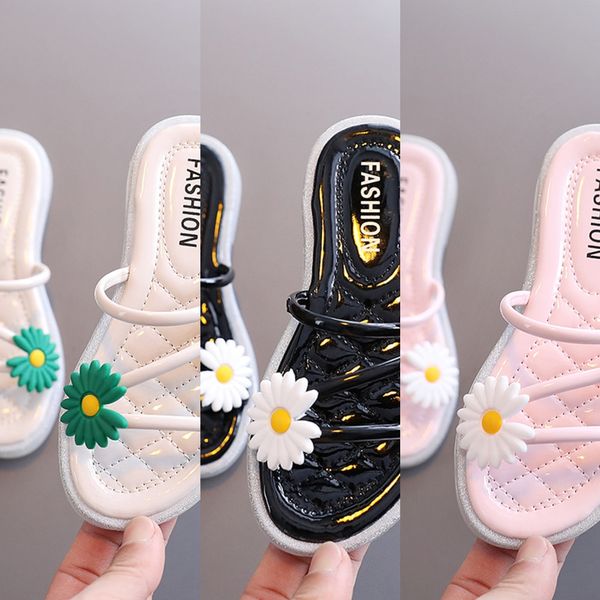 girls' and slippers 2020 little daisy one-line slippers medium and large children wear sandals for baby girls flat sandals, Black;grey
girls' and slippers 2020 little daisy one-line slippers medium and large children wear sandals for baby girls flat sandals, Black;grey