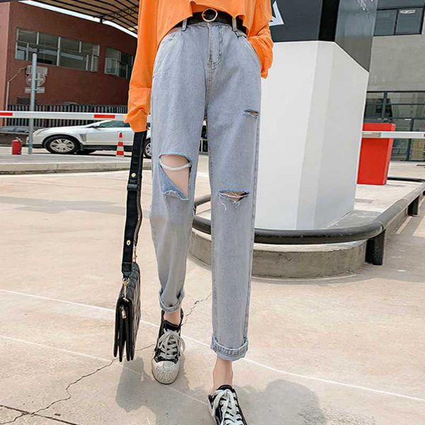 women's jeans mozuleva korean style hole ripped elastic skinny casual pencil women jeggings denim high waist pants capris female, Blue
women's jeans mozuleva korean style hole ripped elastic skinny casual pencil women jeggings denim high waist pants capris female, Blue