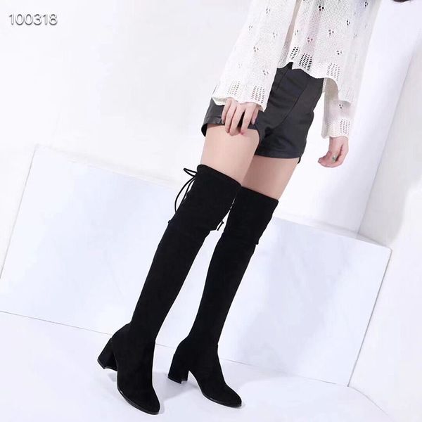 autumn and winter new authentic black high-heeled over the knee boots women's fashion wild high tube knight boots tide fashion boots
autumn and winter new authentic black high-heeled over the knee boots women's fashion wild high tube knight boots tide fashion boots