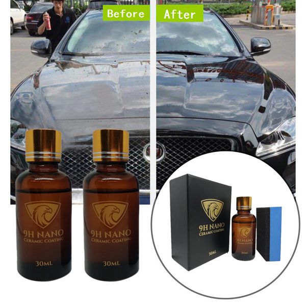 new 2pcs 60ml 9h hardness car oxidation liquid ceramic coat super hydrophobic glass coating+sponge set paint care lowest price
new 2pcs 60ml 9h hardness car oxidation liquid ceramic coat super hydrophobic glass coating+sponge set paint care lowest price