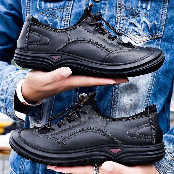 handmade genuine leather men shoes sping autumn business fashion men casual shoes 2019 new fashion sneakers, Black
handmade genuine leather men shoes sping autumn business fashion men casual shoes 2019 new fashion sneakers, Black