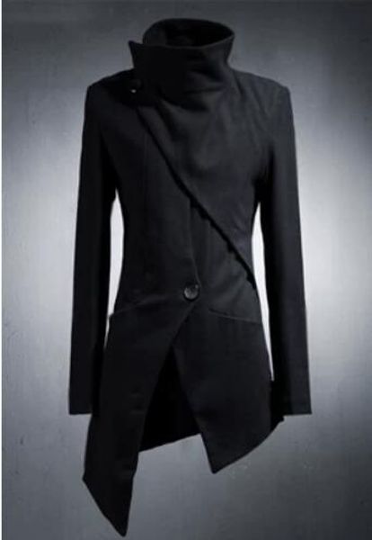 s-5xl 2019 new men clothing fashion false 2 pieces slim woolen overcoat personality stylist winter casual wool coat plus size, Black
s-5xl 2019 new men clothing fashion false 2 pieces slim woolen overcoat personality stylist winter casual wool coat plus size, Black