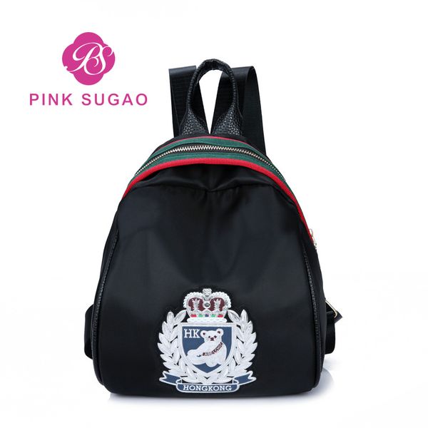 

Pink sugao designer backpack luxury backpacks women 2019 new fashion mini travel bags hot sales school bags for lady factory wholesales