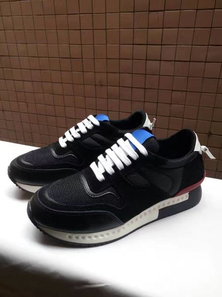 men new popular brand genuine leather running shoes luxury designer lace up sports flats shoes men's casual flats shoes size, Black
men new popular brand genuine leather running shoes luxury designer lace up sports flats shoes men's casual flats shoes size, Black