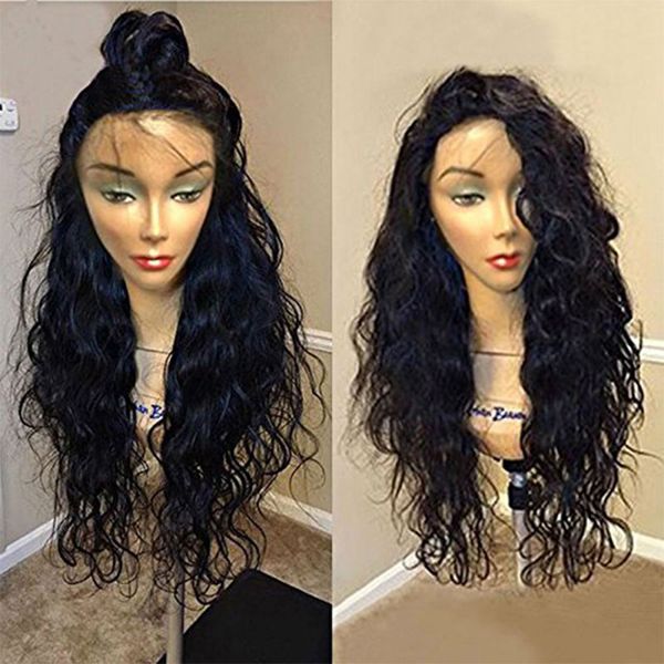 glueless water wave full lace human hair wigs with bleached knots 150% density pre plucked wavy lace front wigs with natural hairline, Black;brown
glueless water wave full lace human hair wigs with bleached knots 150% density pre plucked wavy lace front wigs with natural hairline, Black;brown