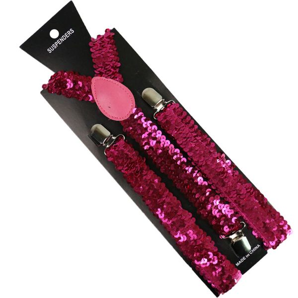 winfox women black red silver metallic shinny sequin suspenders female, Black;white
winfox women black red silver metallic shinny sequin suspenders female, Black;white