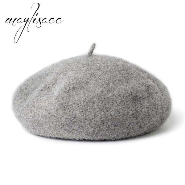 maylisacc wool solid colors autumn winter warm beret cap wholesale sell for women fashionable gift outdoor cap 15 colors, Blue;gray
maylisacc wool solid colors autumn winter warm beret cap wholesale sell for women fashionable gift outdoor cap 15 colors, Blue;gray