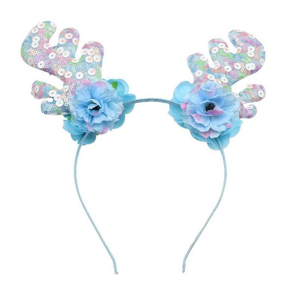 christmas antlers hair band elk headband snowflake sequin hair hoop accessories (sky-blue
christmas antlers hair band elk headband snowflake sequin hair hoop accessories (sky-blue