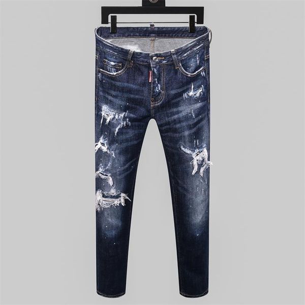fashion skinny jeans men straight slim elastic jeans all-match mens stretch hole denim trouser classic men designer blue pants
fashion skinny jeans men straight slim elastic jeans all-match mens stretch hole denim trouser classic men designer blue pants