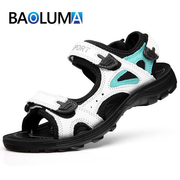 summer new women's sandals handmade leather roman womens shoes comfortable soft female beach sandals big size 33-41, Black
summer new women's sandals handmade leather roman womens shoes comfortable soft female beach sandals big size 33-41, Black