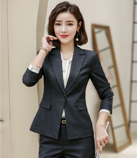 formal women blazers and jackets black elegant office ladies business work uniform clothes styles, White;black
formal women blazers and jackets black elegant office ladies business work uniform clothes styles, White;black