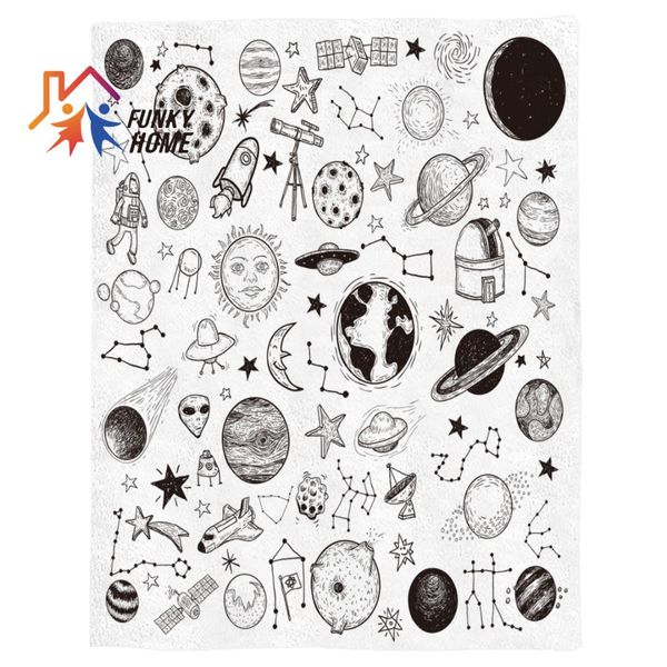 funkyhome customized throw blanket cartoon planet sketch sun globe printed fleece blanket for beds home textile blankets
funkyhome customized throw blanket cartoon planet sketch sun globe printed fleece blanket for beds home textile blankets