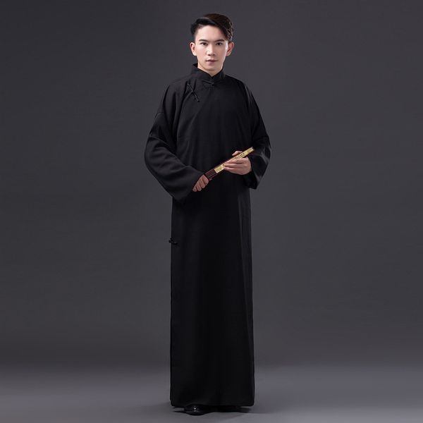 chinese folk dance men robe chinese traditional clothing male tang clothing teacher costume ancient costume, Red
chinese folk dance men robe chinese traditional clothing male tang clothing teacher costume ancient costume, Red