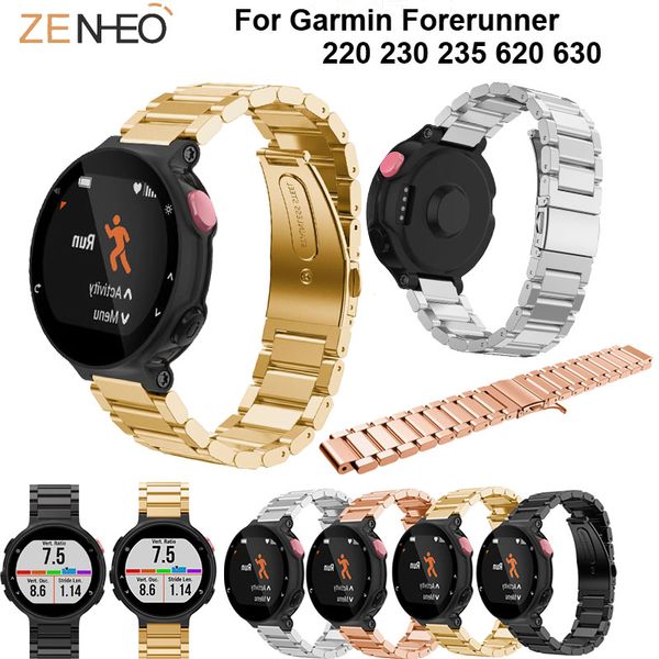 metal wristband stainless steel watchstrap for garmin forerunner 735xt/220/230/235/620/630 watchband replacement straps bracelet, Black;brown
metal wristband stainless steel watchstrap for garmin forerunner 735xt/220/230/235/620/630 watchband replacement straps bracelet, Black;brown