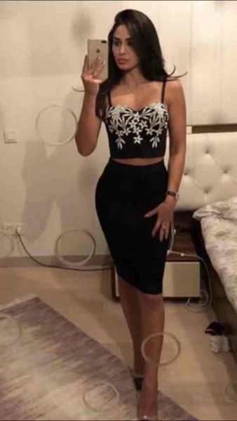 sexyboutique 2020 fashion summer new halter black and red women's 2 piece two-piece beaded bandage dress set, White
sexyboutique 2020 fashion summer new halter black and red women's 2 piece two-piece beaded bandage dress set, White