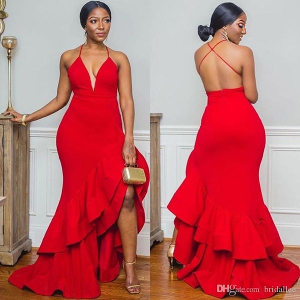 simple plus size red prom dresses v neck ruffles backless floor length formal dress evening wear party evening gowns ogstuff, Black
simple plus size red prom dresses v neck ruffles backless floor length formal dress evening wear party evening gowns ogstuff, Black