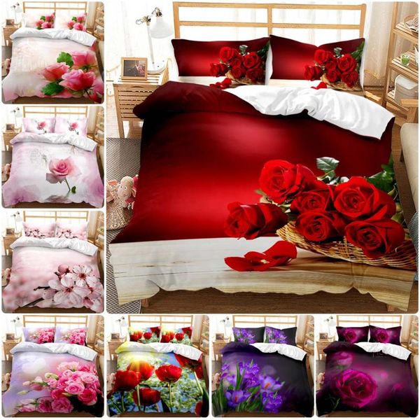 floral bedding set 3d flowers printed polyester king duvet cover with pillow bedding sets
floral bedding set 3d flowers printed polyester king duvet cover with pillow bedding sets