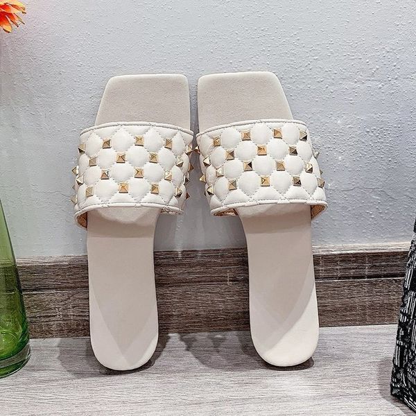 women rivet summer slippers summer sandals slides flats beach slides home slippers slip on women shoes bothe flip flops, Black
women rivet summer slippers summer sandals slides flats beach slides home slippers slip on women shoes bothe flip flops, Black