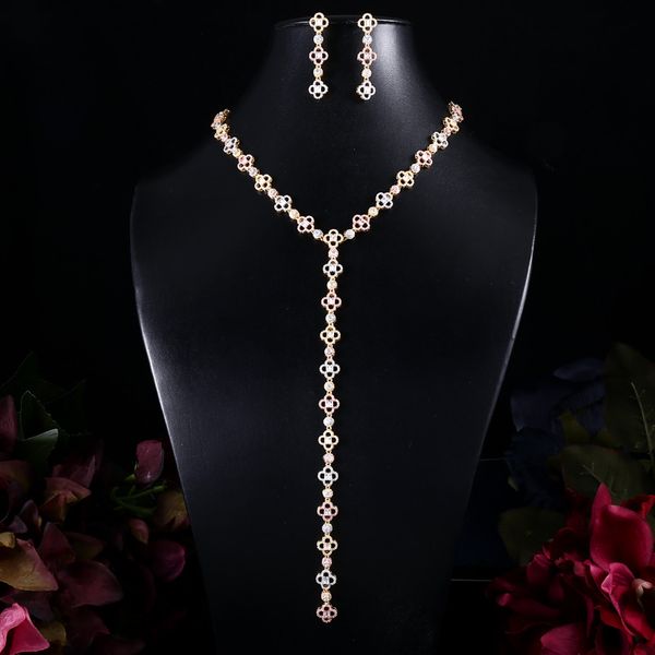 janekelly exclusive long chain necklace cubic zirconia nigeria wedding bridal dubai jewelry sets for woman jewelry set, Silver
janekelly exclusive long chain necklace cubic zirconia nigeria wedding bridal dubai jewelry sets for woman jewelry set, Silver