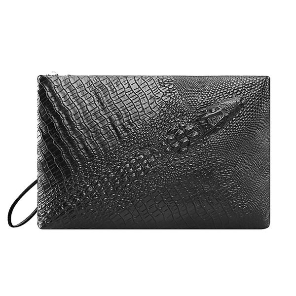 black crocodile men's business clutch leather fashion men pure color leather wallet coin purse card holder black handbags #smt
black crocodile men's business clutch leather fashion men pure color leather wallet coin purse card holder black handbags #smt