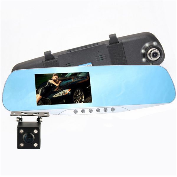 4.3 inch car dvr 1080p dual lens car video recorder rearview mirror camera dash cam automatic recorder g-sensor
4.3 inch car dvr 1080p dual lens car video recorder rearview mirror camera dash cam automatic recorder g-sensor