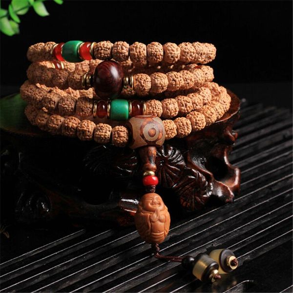 new arrival nepali rudraksha 108 mala beads hand string hand carved olive core buddha pendant bracelet buddhist jewelry dropship, Black
new arrival nepali rudraksha 108 mala beads hand string hand carved olive core buddha pendant bracelet buddhist jewelry dropship, Black