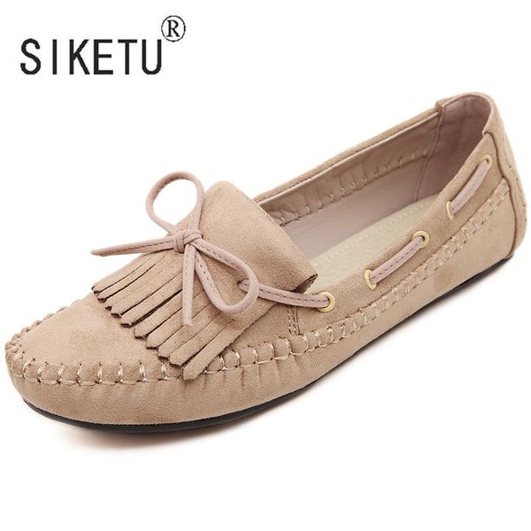 2017 women fashion fringe bow tie peas shoes flats 35-41 siketu brand t200325, Black
2017 women fashion fringe bow tie peas shoes flats 35-41 siketu brand t200325, Black