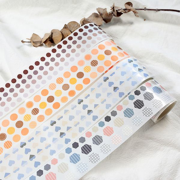 basic stripe dot matrix circle washi tape diy decoration scrapbooking planner masking tape adhesive tape label sticker
basic stripe dot matrix circle washi tape diy decoration scrapbooking planner masking tape adhesive tape label sticker
